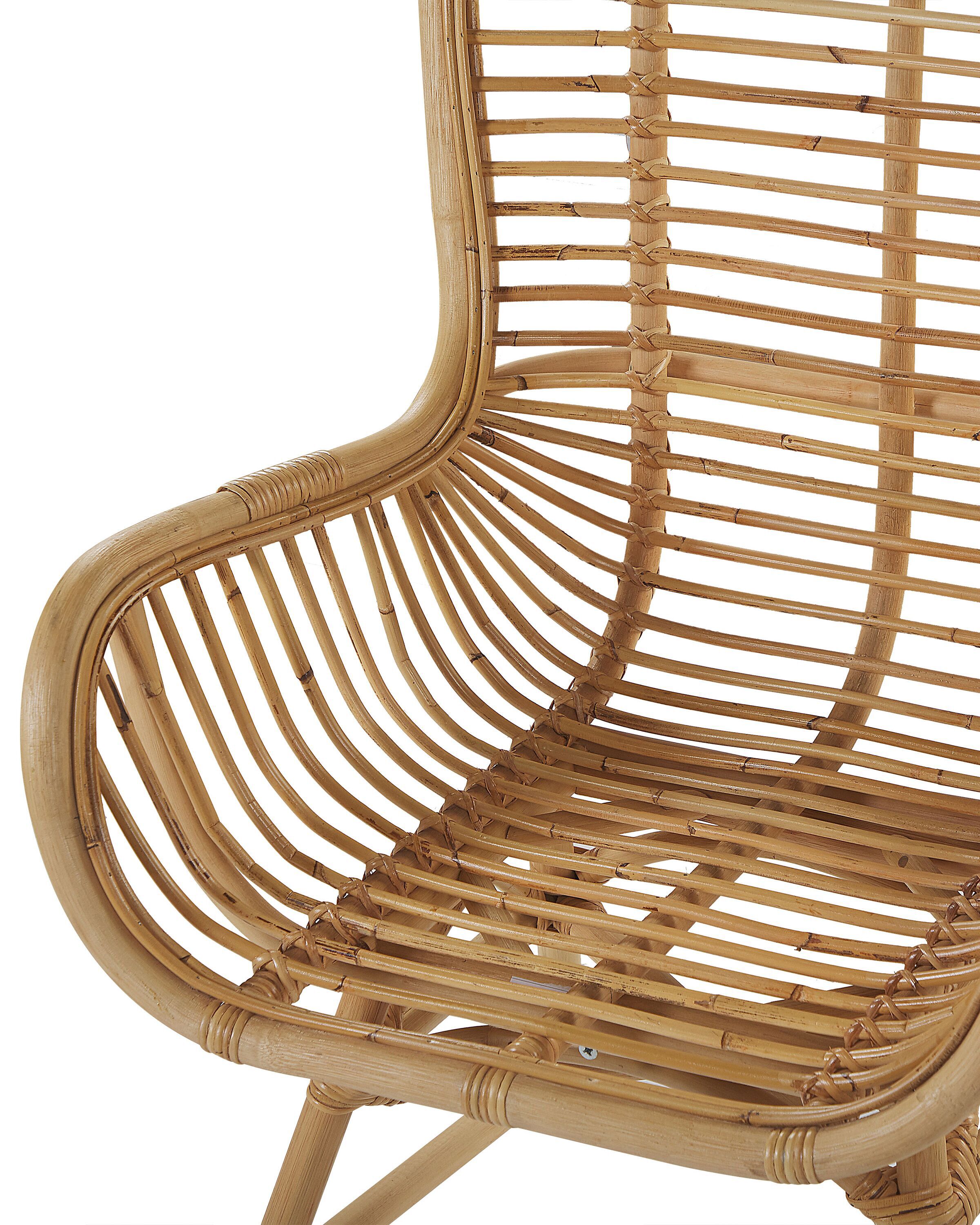 Rattan stol natur beige TOGO | Beliani.dk