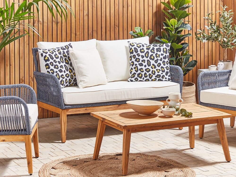 Animal print outdoor on sale cushions