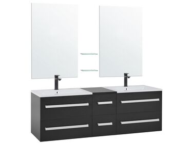 Miroir LED Mawialux, 180 cm, Rectangle, Chauffage, Horloge numérique, ML-180LS- V