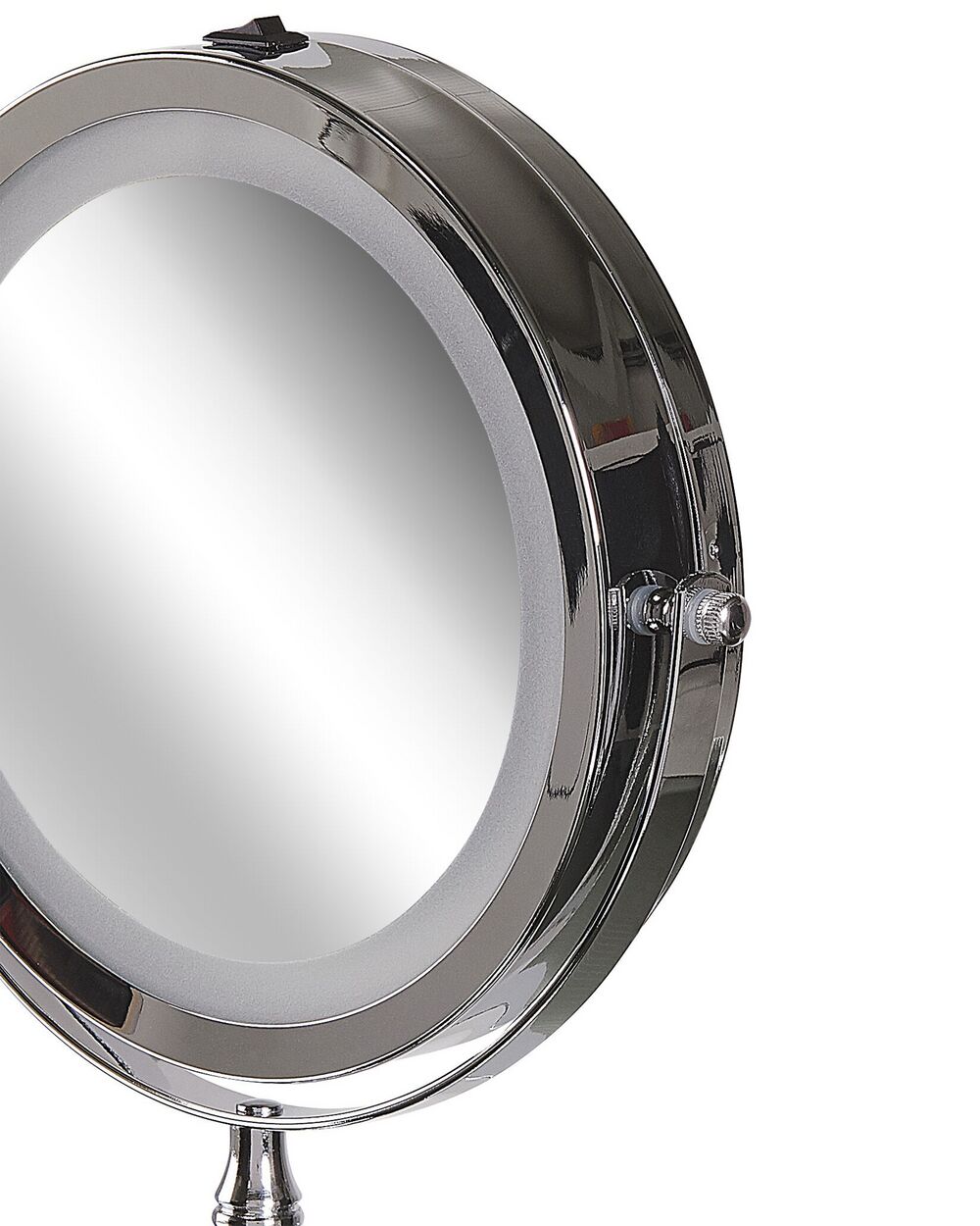 KOOYWAN Tête de miroir noir G80 E27 Ampoule LED à filament 6 W 2700K Blanc  chaud Couronne noire Demi ampoule chromée sans ombre 2 unité : :  Beauté et Parfum