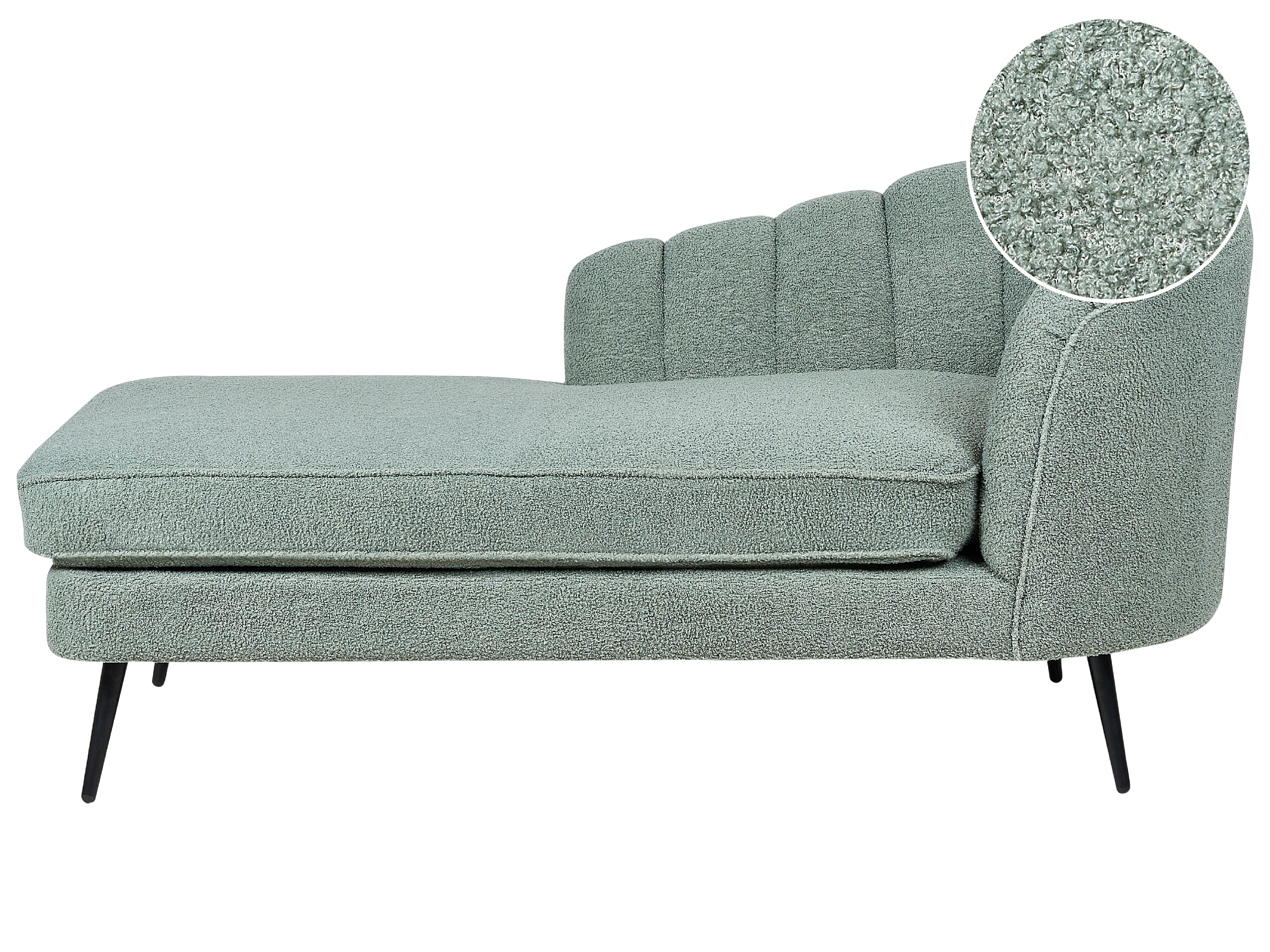 Small white sales chaise lounge