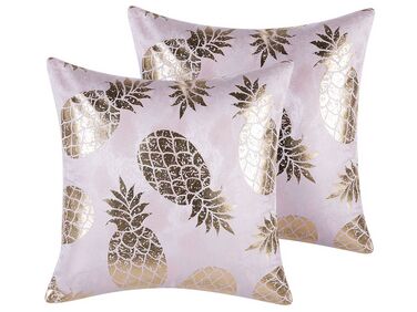 Gold sale pineapple cushion