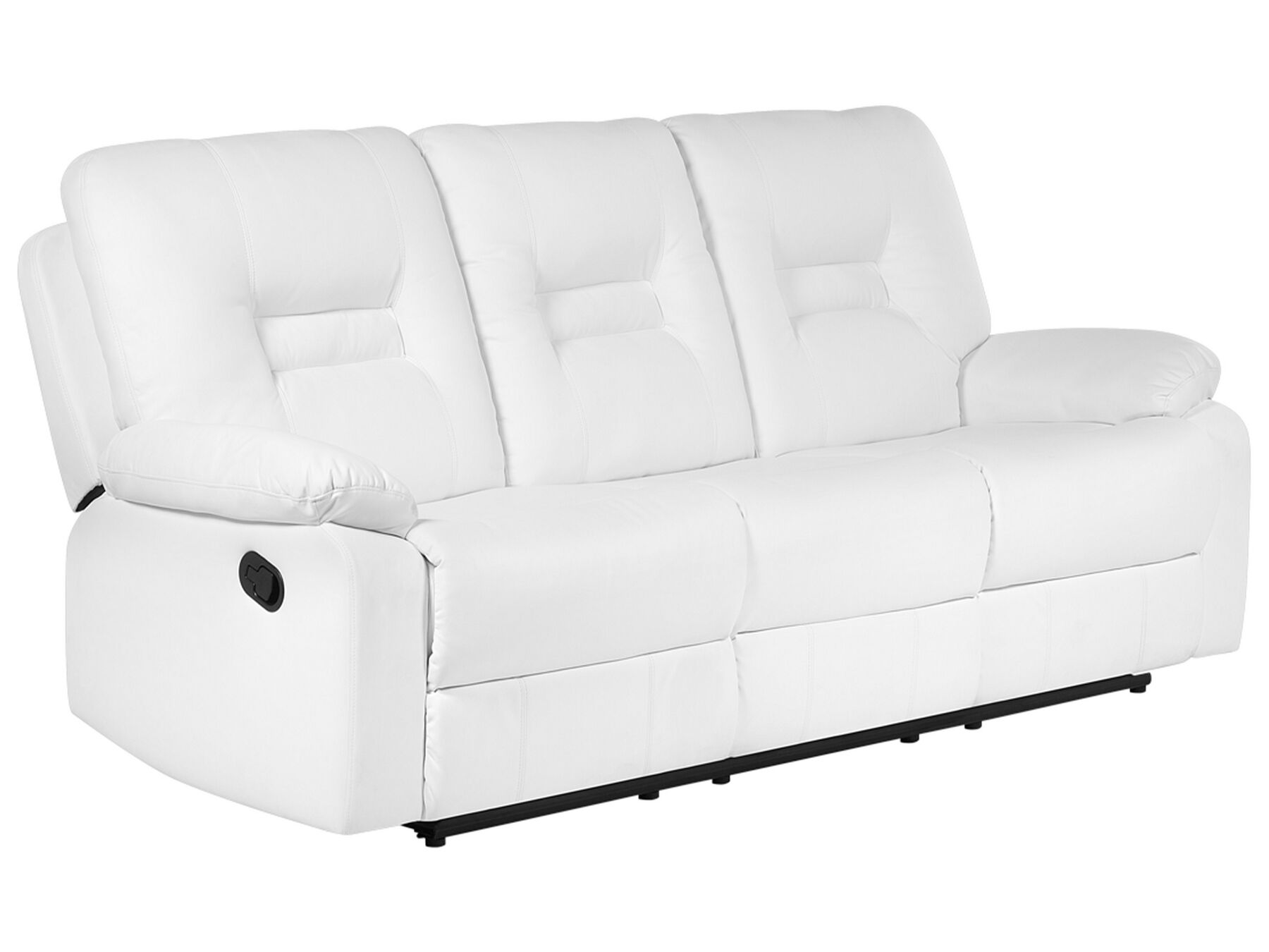 white leather recliner sofa for sale