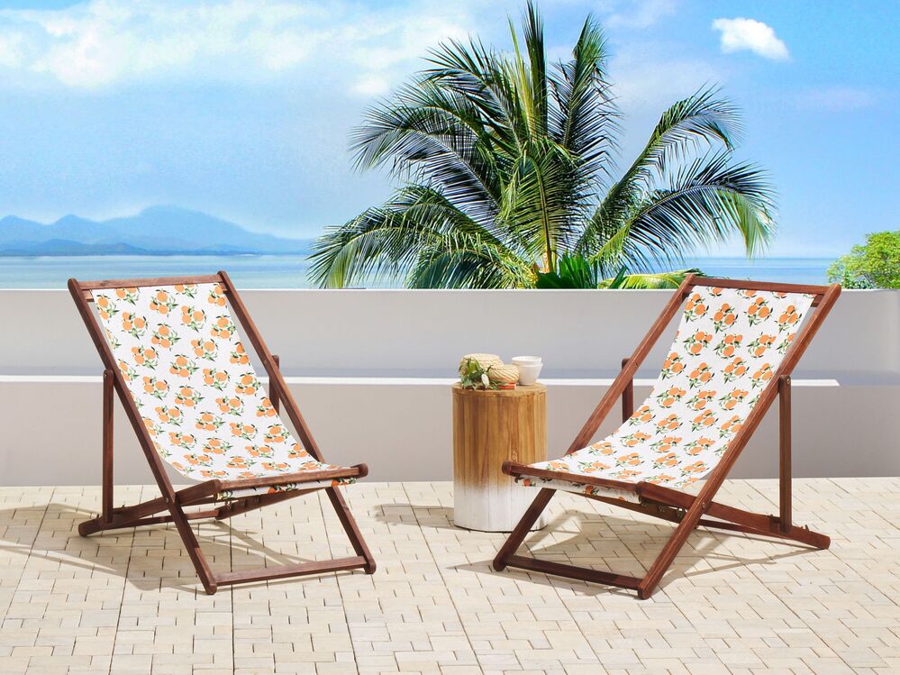 2 deck chairs on sale
