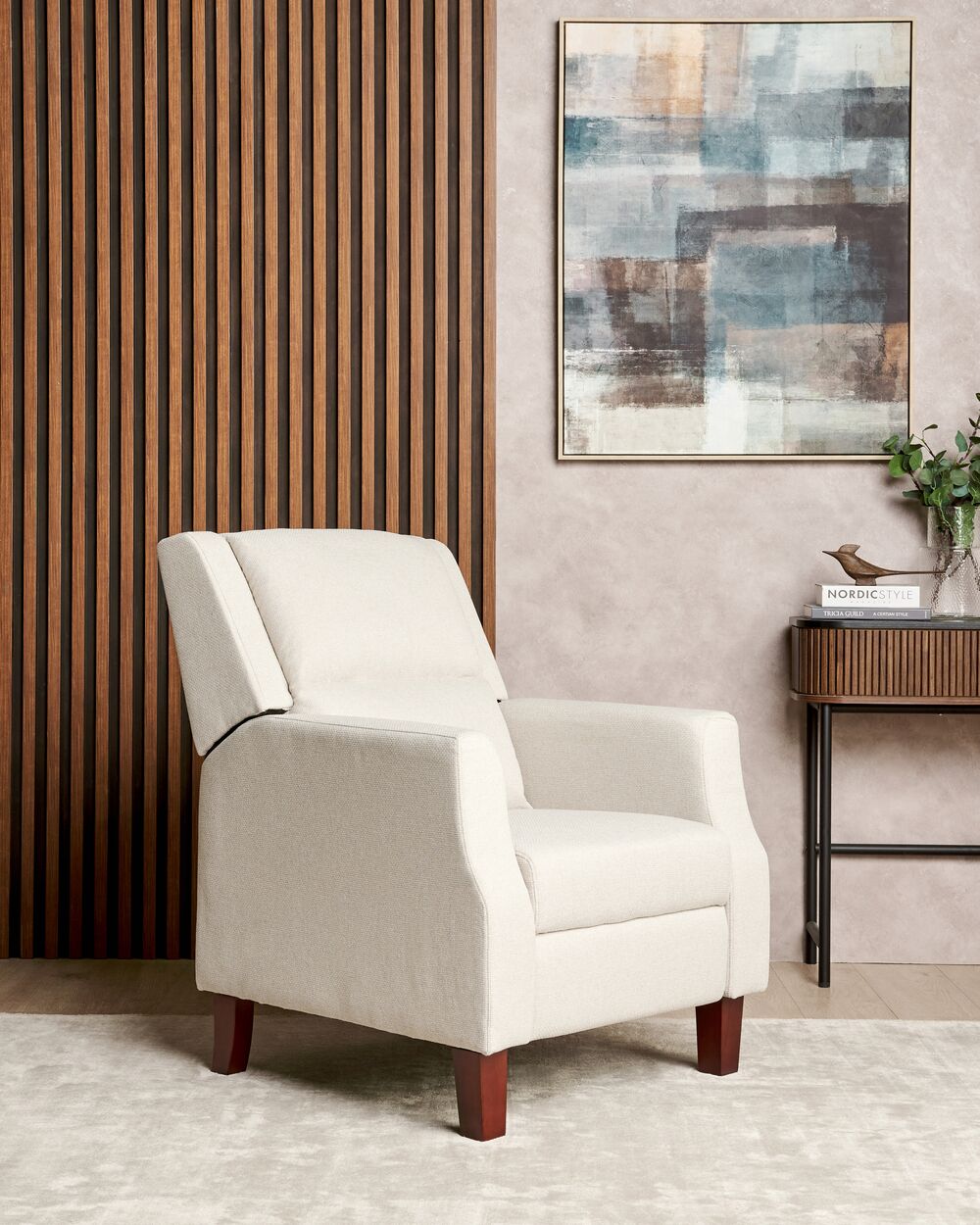 Fabric recliner hotsell accent chairs