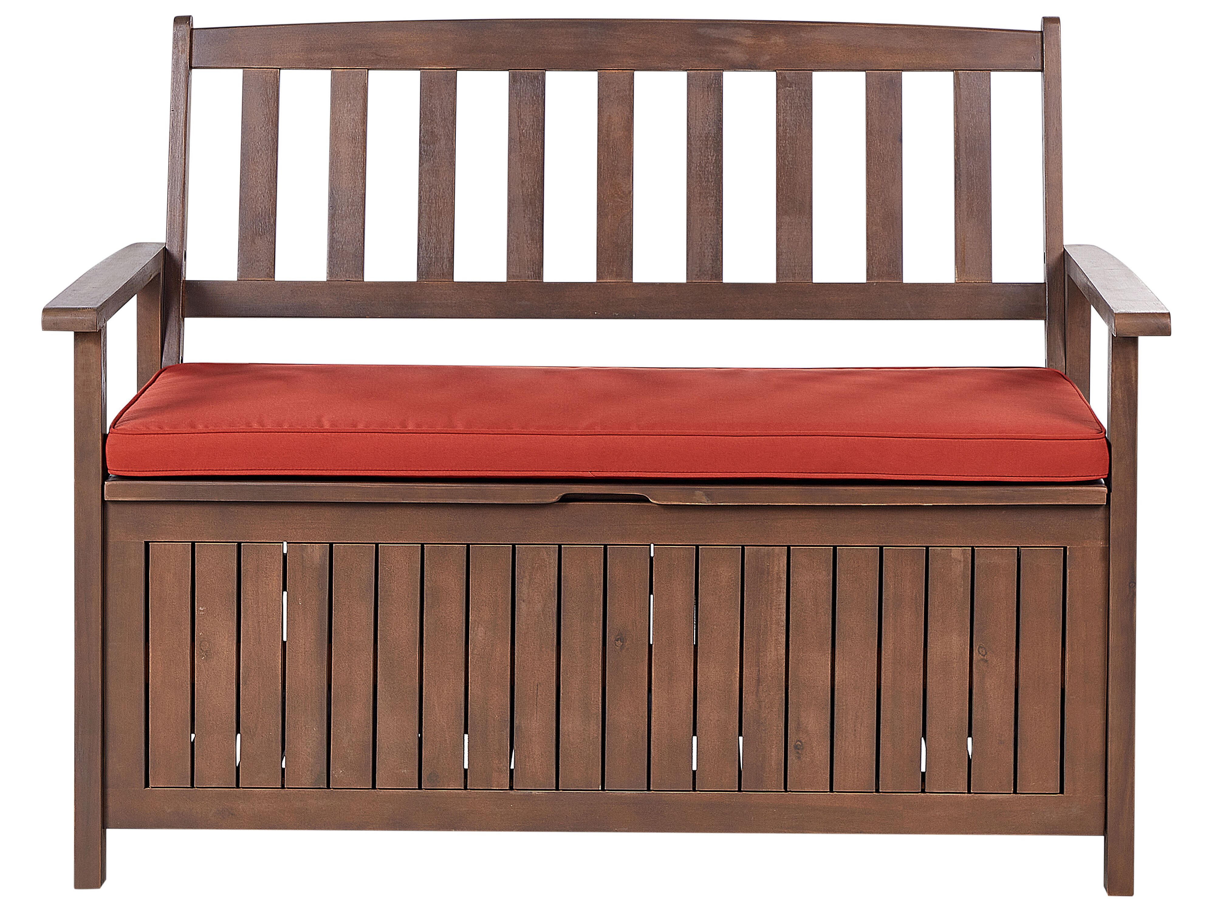 Polywood storage bench top