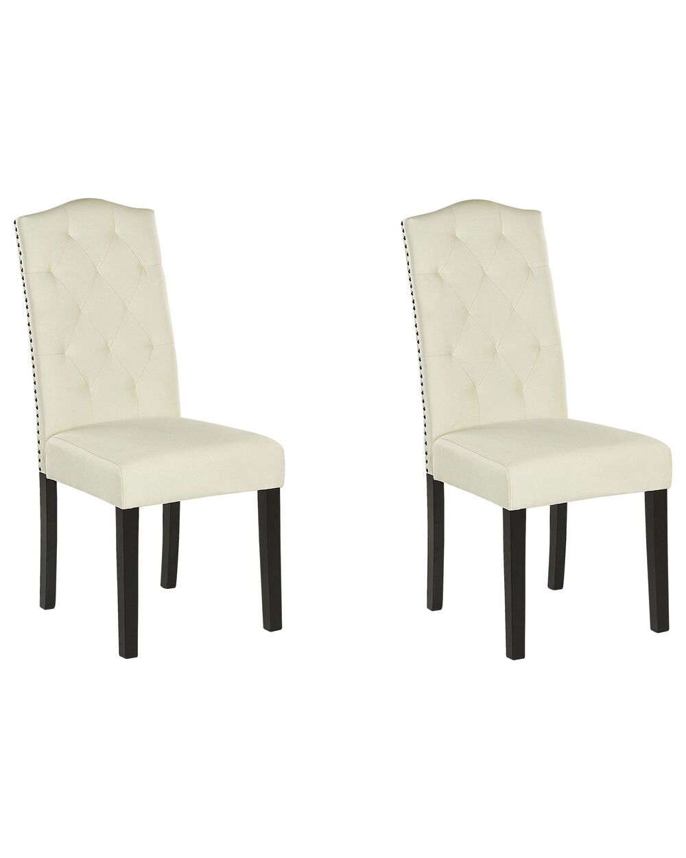 Cream shop dining chairs